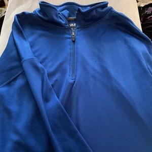 Blue Gildan track jacket